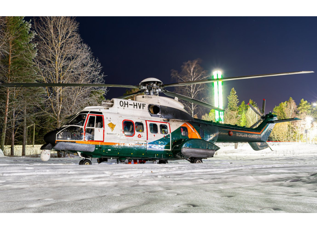 The Super Puma
and its importance in critical missions