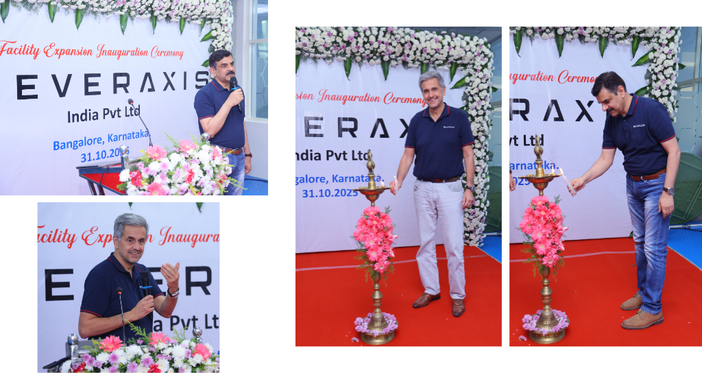 officially inauguration expanded facilities Everaxis
